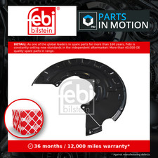 Brake Disc Splash Panel Front