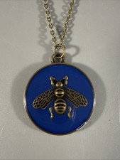 Gucci Bee Necklace/Charm Blue