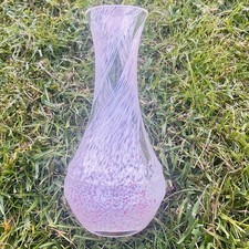 Caithness Glass Vase Pink