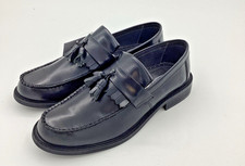 Roamers Skinhead Polished Leather Tassle Loafers Oxblood Saddle Shoes Size 8