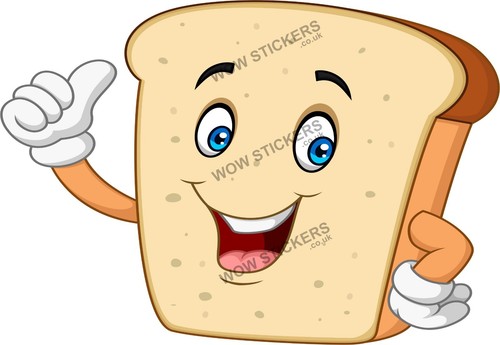 Bread mascot sticker - , trailer
