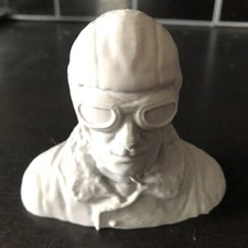 1/6 scale WW1 RC pilot bust