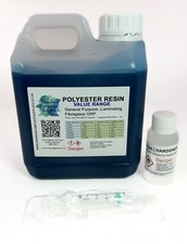 Polyester resin fibreglass - resin,