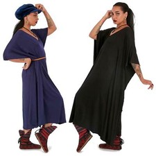 Kaftan Kimono Dress in Cotton