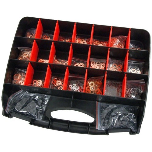 Diesel injector washer - washer, copper