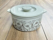 VINTAGE HORNSEA LANCASTER VITRAMIC LIDDED TUREEN SERVING DISH CORNROSE PATTERN