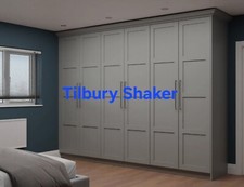 Shaker Style doors - Bespoke made Wardrobe Doors - made to measure Wardrobe 