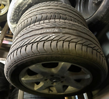 1996- 2004 MERCEDES BENZ SLK PAIR ALLOY WHEELS 8J R16 + TYRES 225 50 16