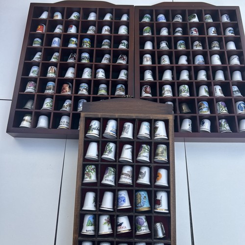 Vintage thimbles huge joblot - thimbles,