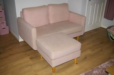 HABITAT 2-SEATER SOFA IN PINK