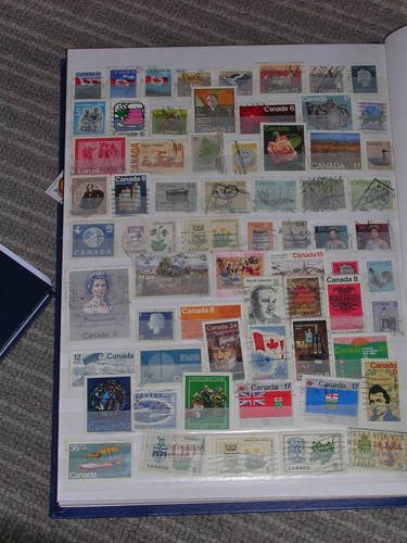 Stamps large collection - stamps,