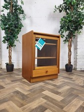 Vintage Nathan Teak & Glass