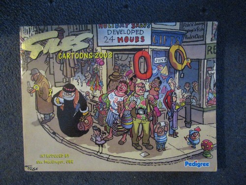 Giles cartoon book - giles,