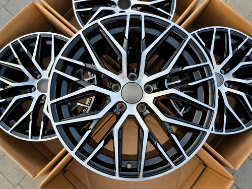 Black inch alloy - 4, rims
