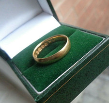22ct  Gold Wedding Ring Band