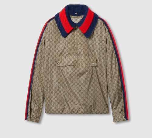 Gucci nylon jacket rrp - sz,