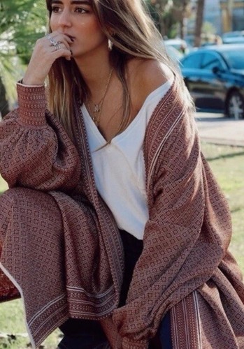 Zara jacquard knit jacket - zara,