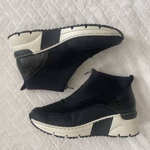 Rieker boots wedge trainers - boots, sz