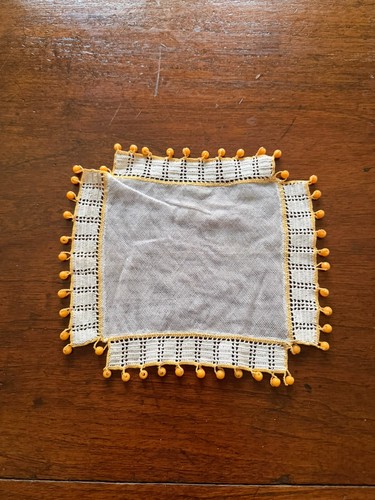 1940s geometric beaded jug - geometric,