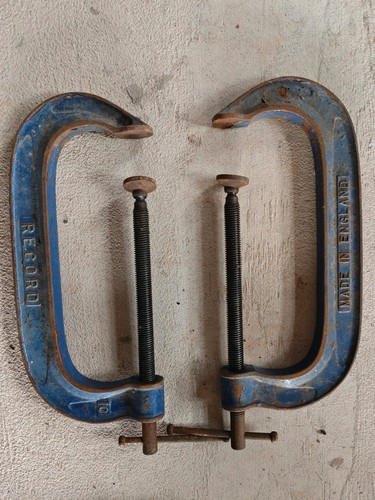 Pair vintage record - of,