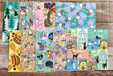 Assorted collection of Studio Ghibli Washi Paper. 10 sheets 15cm x 15cm 