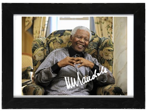 Nelson mandela signed - nelson,