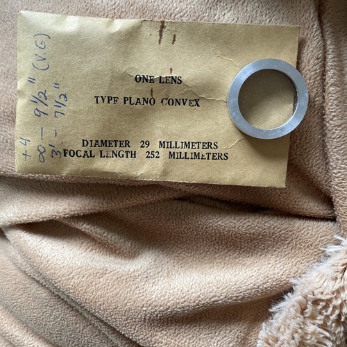 Plano convex lens 29mm - plano,
