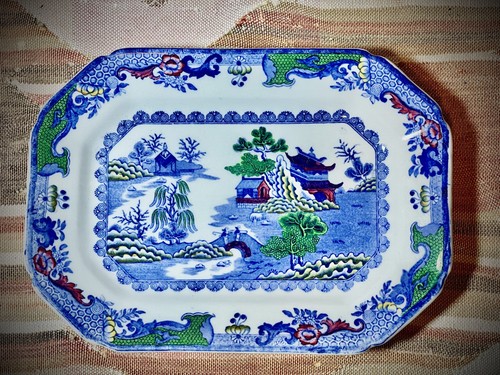 Antique mason ironstone - antique,