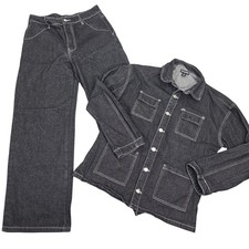Denim Pants Jacket Utility