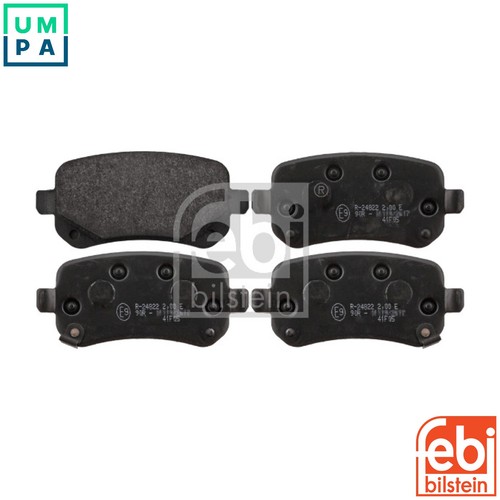 Brake pad set disc - pad,