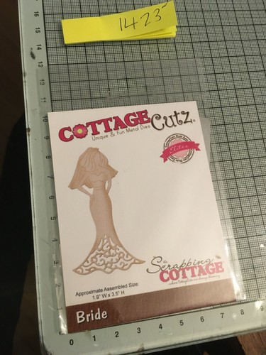 Cottage cutz bride wedding die - cottage,