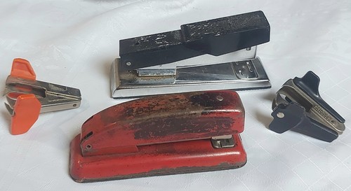 Vintage staplers staple - vintage,