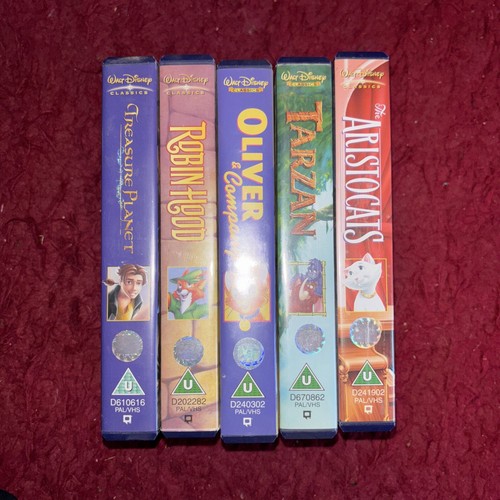 Disney vhs videos childrens - disney,