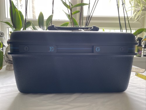 Samsonite blue vanity hard - blue,