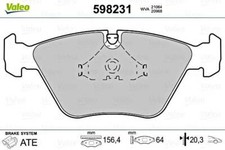 Front Disc Brake Pad Set VALEO