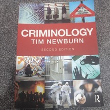 Criminology by Tim Newburn (2013, Trade Paperback)