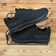 NoBull Trainers Mens Size UK 8 SuperFabric Triple Black Hyrox Crossfit Gym Shoes