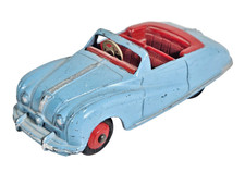 Dinky Toys Austin Atlantic 106 Light Blue Convertible Vintage Diecast Model Car.
