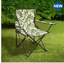 Folding Printed Armchair With