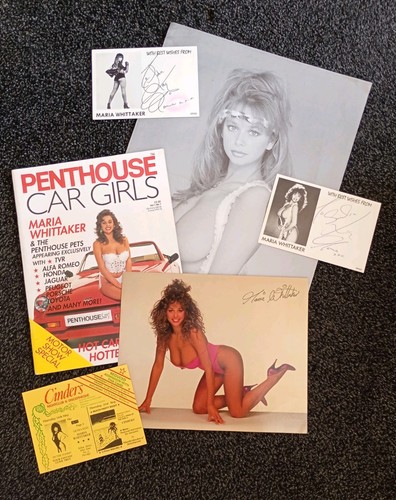 Maria whittaker memorabilia - maria,