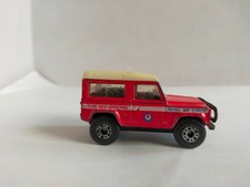 Matchbox Land Rover Defender Red Arrows Loose 1/64 scale