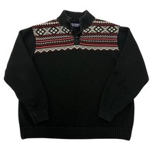 Chaps Jumper XL Black Fair