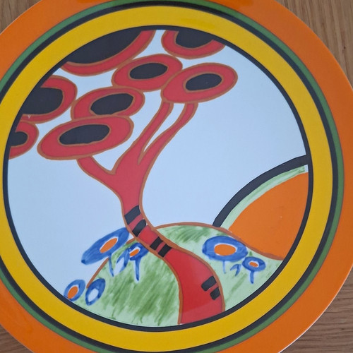Wedgwood clarice cliff red - cliff, 'red