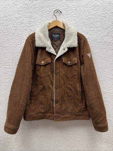 Guess brown corduroy - brown, bomber