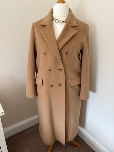 Wool and cashmere blend camel - wool,