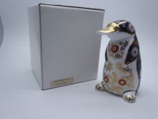 ROYAL CROWN DERBY DUCK BILLED PLATYPUS PAPERWEIGHT