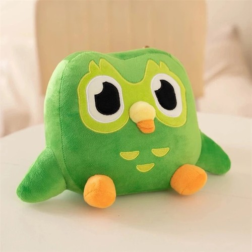 Duolingo green owl plush - duolingo,