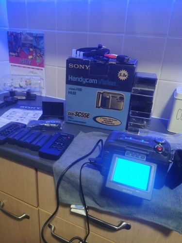 Sony ccd sc55e hi8 - 8mm, sp