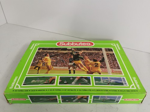 Subbuteo table top - table, football