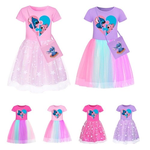 Girls lilo stitch cartoon mesh - lilo,